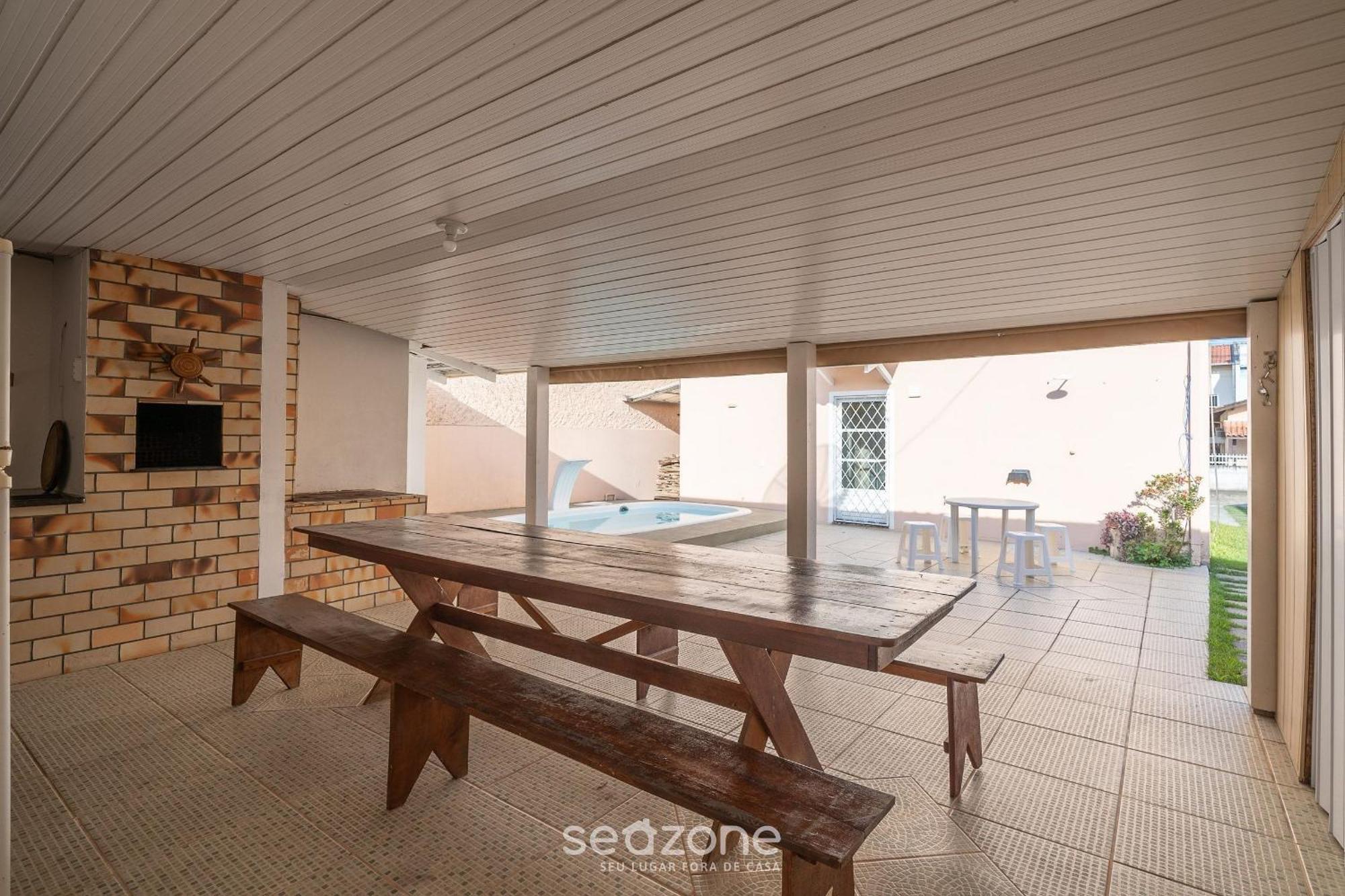Bela Casa Com Piscina No Centro De Penha/Sc Bsl190别墅 外观 照片